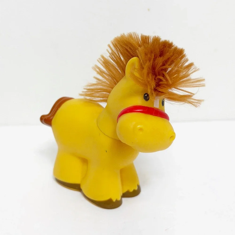 Fisher Price Little People Touch and Feel Farm Animal Figure Lot Horse Sheep Cow